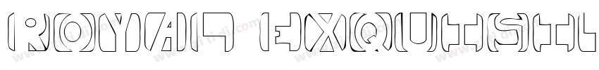 Royal Exquisite字体转换